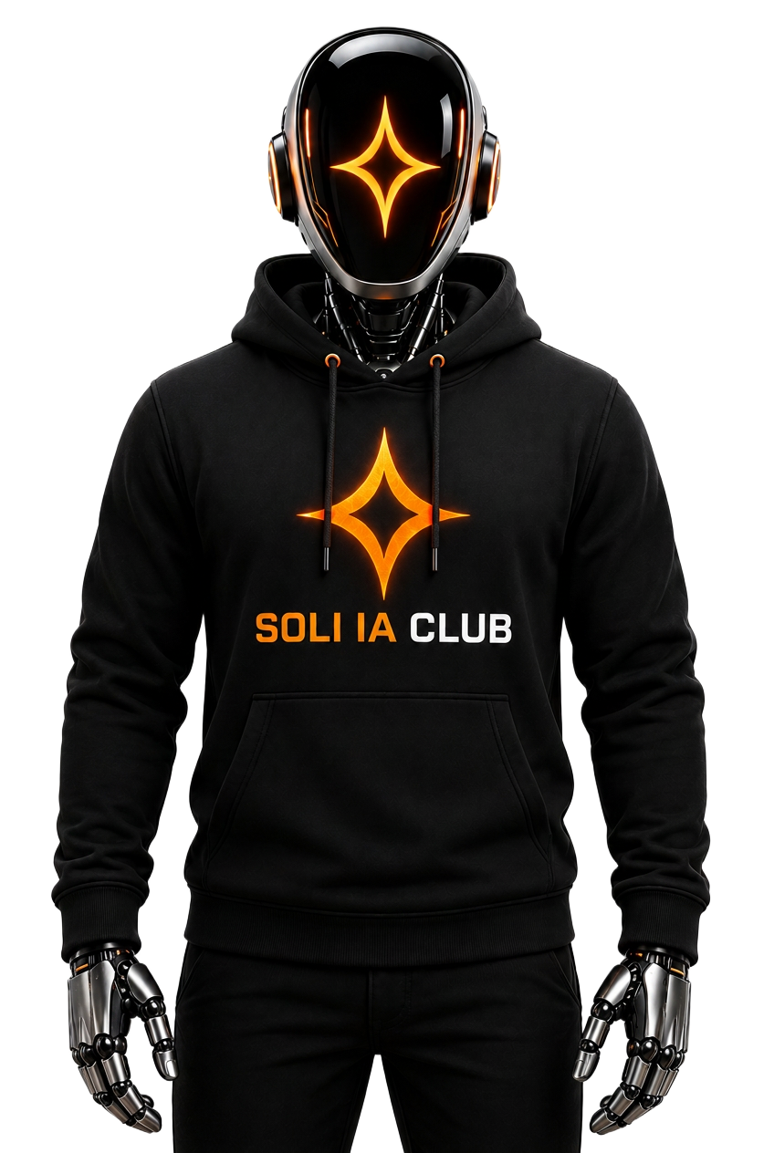Robô oficial SOLI IA CLUB